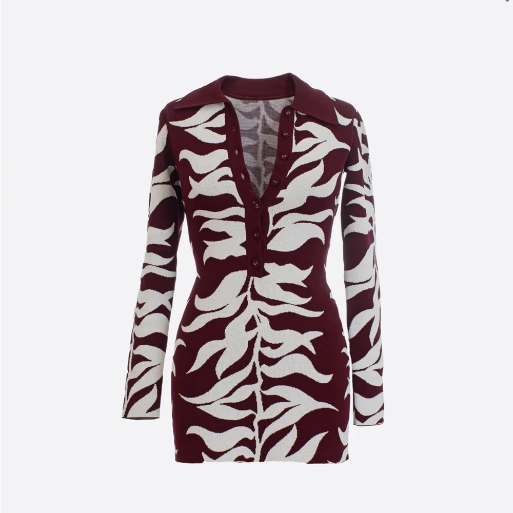 Soraya Mini - Plum and White
